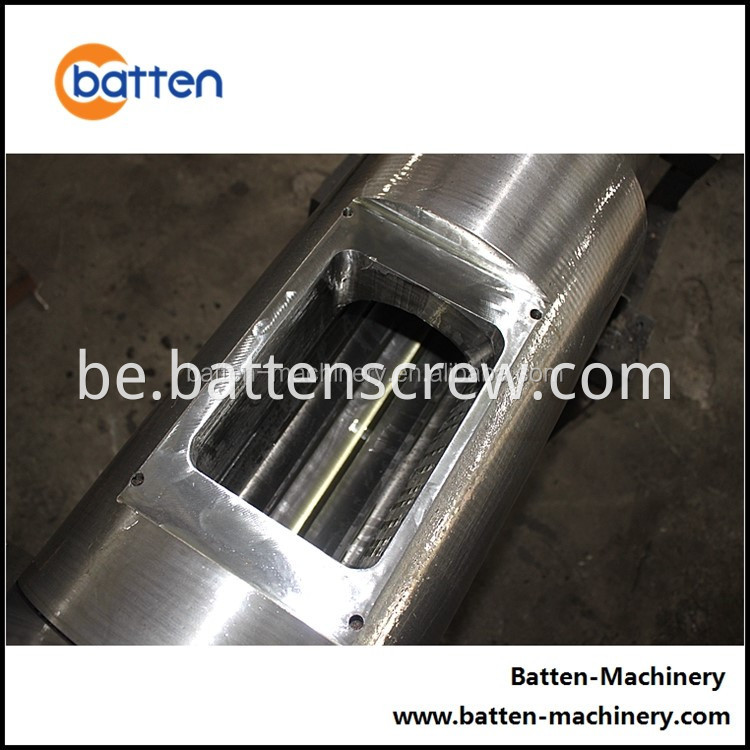 Біметалічны пластыкавы экструдэрны шруба і бочка для аднаразовага шрубавага плёнкавага фільма